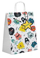 Folat BV uitdeelzakjes monster bash, 6st. - thumbnail