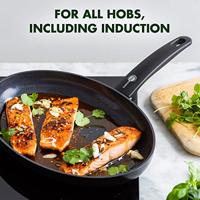 GreenPan Cambridge Keramische Vispan 32 cm Zwart - thumbnail