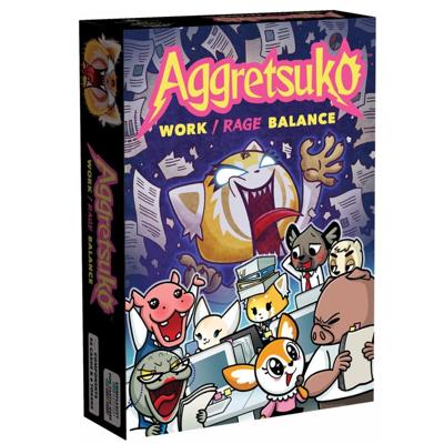 European Player Network Aggretsuko: Work/Rage Balance Kaartspel (Engels, 3 - 6 spelers, 30 minuten, Vanaf 10 jaar)