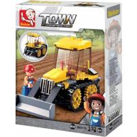 Sluban Small Bulldozer bouwstenen set - thumbnail