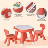 Set met kindertafel en stoelen Kohala Baby 64 x 52 x 45,5 cm - thumbnail