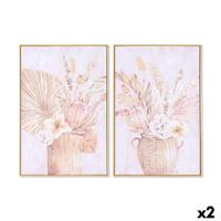 Canvas DKD Home Decor polyestyreen Canvas 60 x 3,5 x 90 cm - thumbnail