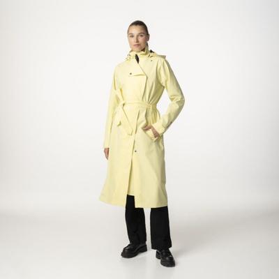 Trench Coat Long Regenjas Dames Golden Mist