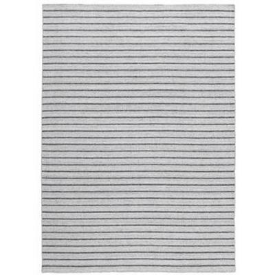 MOMO Rugs - Nouveau Stripes Silver/Dark Grey - 140x200 cm Vloerkleed MOMO Rugs - Nouveau Stripes Silver/Dark Grey - 140x200 cm Vloerkleed