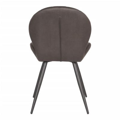 LABEL51 Eetkamertafel Tafelblad Sloppy Edge - Espresso - Mangohout - 120 cm - Rond Sloppy