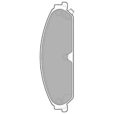 Remblokkenset, schijfrem LP2033