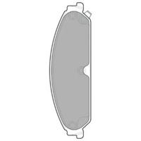 Remblokkenset, schijfrem LP2033 - thumbnail