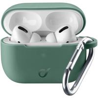 Cellularline Bounce Soft Touch Silicone AirPod case met haak voor Apple AirPods Pro - thumbnail