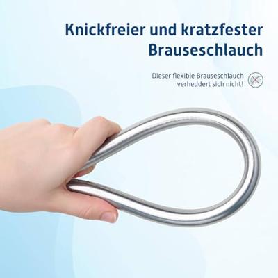 Ben doucheslang 125cm chroom Ben doucheslang 125cm chroom