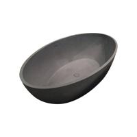 Best-Design "New-Stone" vrijstaand bad "Just-Solid" 180x85x52cm Grijs - thumbnail