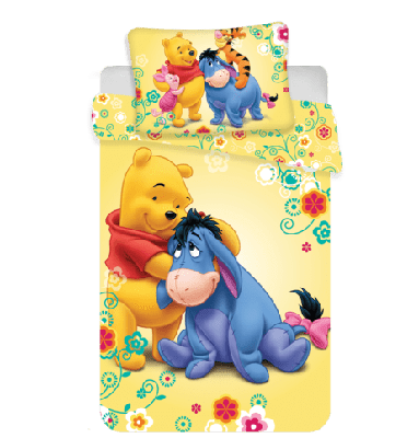 Winnie The Pooh & Ioor dekbedovertrek 100 x 135 cm - Katoen Winnie The Pooh & Ioor dekbedovertrek 100 x 135 cm - Katoen