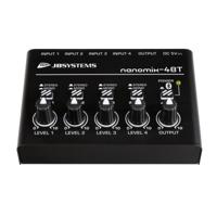 JB Systems NANOMIX-4BT 4-kanaals mixer / audio-interface / bluetooth-ontvanger - thumbnail