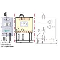 Schneider Electric Thermostaat voor schakelkast NSYCCOHYT230VID 240 V/AC (l x b x h) 44 x 56 x 85 mm 1 stuk(s) - thumbnail