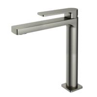 Wastafelkraan Hotbath Gal Hoog 28.3 cm Geborsteld Nikkel PVD - thumbnail