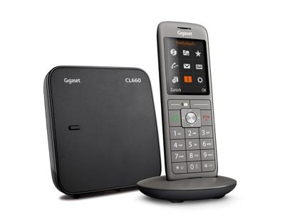GIGASET vaste telefoon CL 660 A Duo antraciet