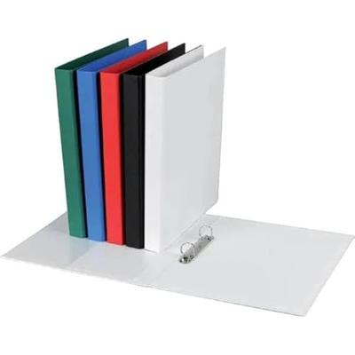 Ringband Quantore A4 2-rings D-mech 20mm PP wit | 20 stuks