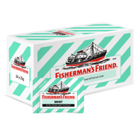 Fisherman's Friend strong mint suikervrij groen (24x 25gr) - thumbnail