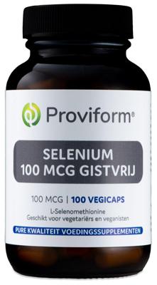 Proviform Selenium 100mcg gistvrij 100 Vegetarische capsules Proviform Selenium 100mcg gistvrij 100 Vegetarische capsules