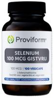 Proviform Selenium 100mcg gistvrij 100 Vegetarische capsules - thumbnail