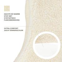 Polisport peuterschaal mini pelican 3-punts schaap wit - thumbnail