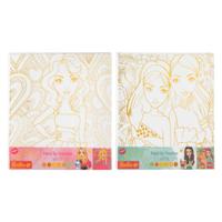 Besties canvas schilderen op nummer, 30x30cm - thumbnail