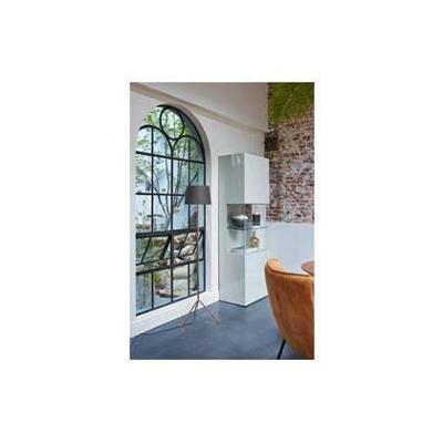 Goossens Excellent Bodemelement Monza, El484z = 1 deur linksdraaiend met glas 64 x 192 x 41 cm