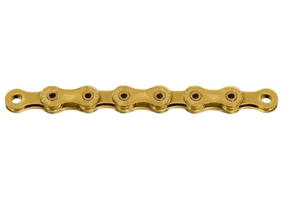 SunRace ketting Ti-Nitride 126L 12V goud CN12Z