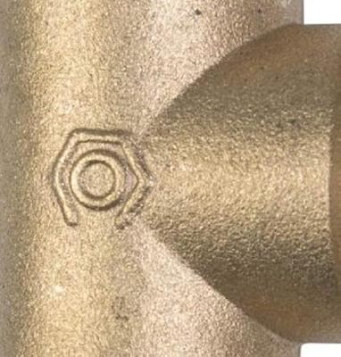 Cornat Messing/Ms T-Stuk Vvv 1/2 * - T396201