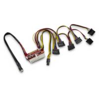 Inter-Tech 88882190 power supply unit Zwart - thumbnail