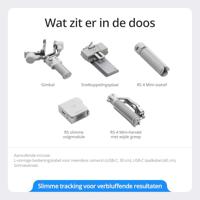 Camerastabilisator - DJI - RS 4 Mini Combo - Compleet pakket voor makers - thumbnail