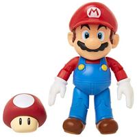 Super Mario Action Figure - Mario with Super Mushroom - thumbnail