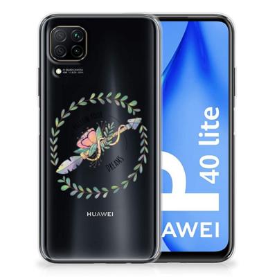 Huawei P40 Lite Telefoonhoesje met Naam Boho Dreams Huawei P40 Lite Telefoonhoesje met Naam Boho Dreams