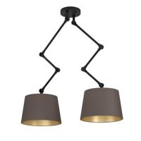 Stars of Light Hanging lamp double adjustablePistunio cappuccino - 390199 - thumbnail