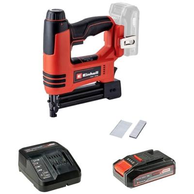 Einhell TE-CN 18 Li Power X-Change + 2,5 Ah-Kit 4257791 Accuspijkerpistool Lengte nieten 10 - 22 mm Incl. accu, Incl. lader Einhell TE-CN 18 Li Power X-Change + 2,5 Ah-Kit 4257791 Accuspijkerpistool Lengte nieten 10 - 22 mm Incl. accu, Incl. lader