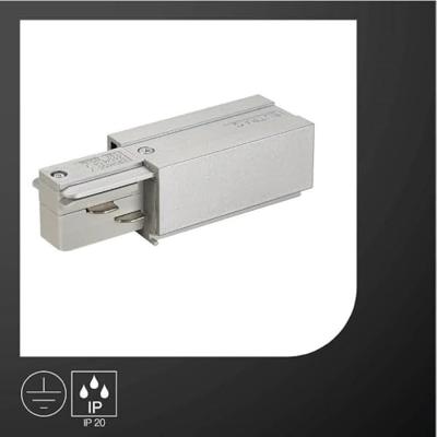 SLV 3-faseSupply 1 aarde links grijs - 145514