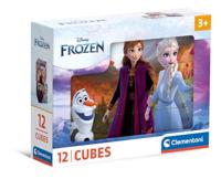 Clementoni blokpuzzel frozen, 12st. - thumbnail