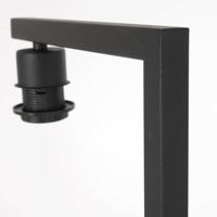 Steinhauer VloerlampStang zwart met bamboe kap - 3705ZW - thumbnail