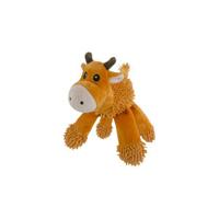 Fuzzle Pluche speelgoed voor honden, giraffe met 5 shiphers - thumbnail