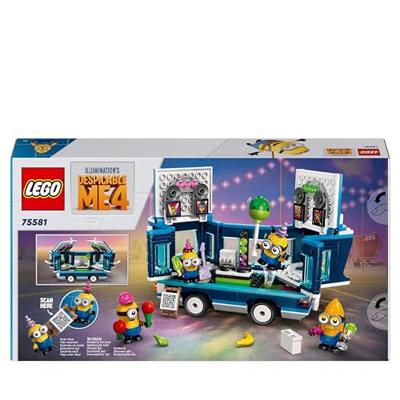 Bouwspeelgoed - LEGO - 75581 - Minions Discobus - vanaf 7 jaar - minimaal 100 stuks - thumbnail