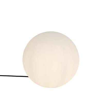 QAZQA Moderne buitenlamp wit 35 cm IP65 - Nura
