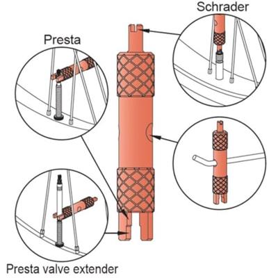 IceToolz (Buzaglo) Icetoolz ventiel sleutel av/sv
