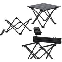 Tafel met twee stoelen Lifetime Zwart Crème 42 x 42 x 72 cm - thumbnail