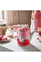 Pip Studio Love Birds Theepot Medium Rood/Roze - thumbnail