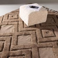 Nohr Vloerkleed 'Brannen' 160 x 230cm, kleur Donkerbruin - thumbnail