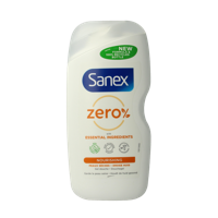 Sanex Shower zero% dry skin 400 Milliliter - thumbnail