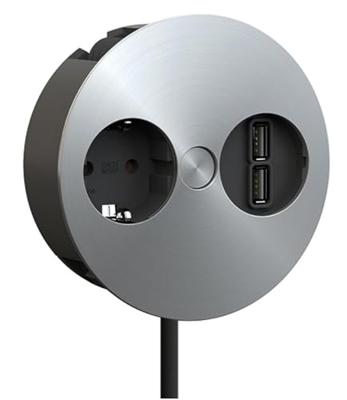 Bachmann 931031 Stekkerdoos RVS 1 stuk(s)