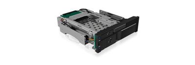 ICY BOX IB-173SSK, ICY BOX 2fach Wechselrahmen für SATA/SAS, 1x 2,5 + 1x 3,5 SATA HDD 5.25 inch HDD-inbouwframe SATA 6 Gb/s, SAS ICY BOX IB-173SSK, ICY BOX 2fach Wechselrahmen für SATA/SAS, 1x 2,5 + 1x 3,5 SATA HDD 5.25 inch HDD-inbouwframe SATA 6 Gb/s, SAS
