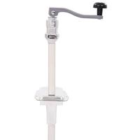 Blikopener 70 cm aluminium en roestvrij staal zilverkleurig - thumbnail