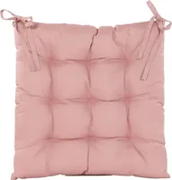 Anna's Collection zitkussen gewatteerd 38x38cm oud roze - thumbnail