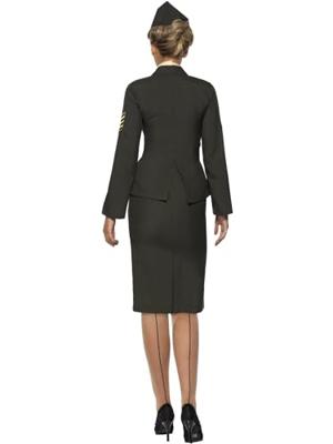 Wartime officier kostuum vrouw